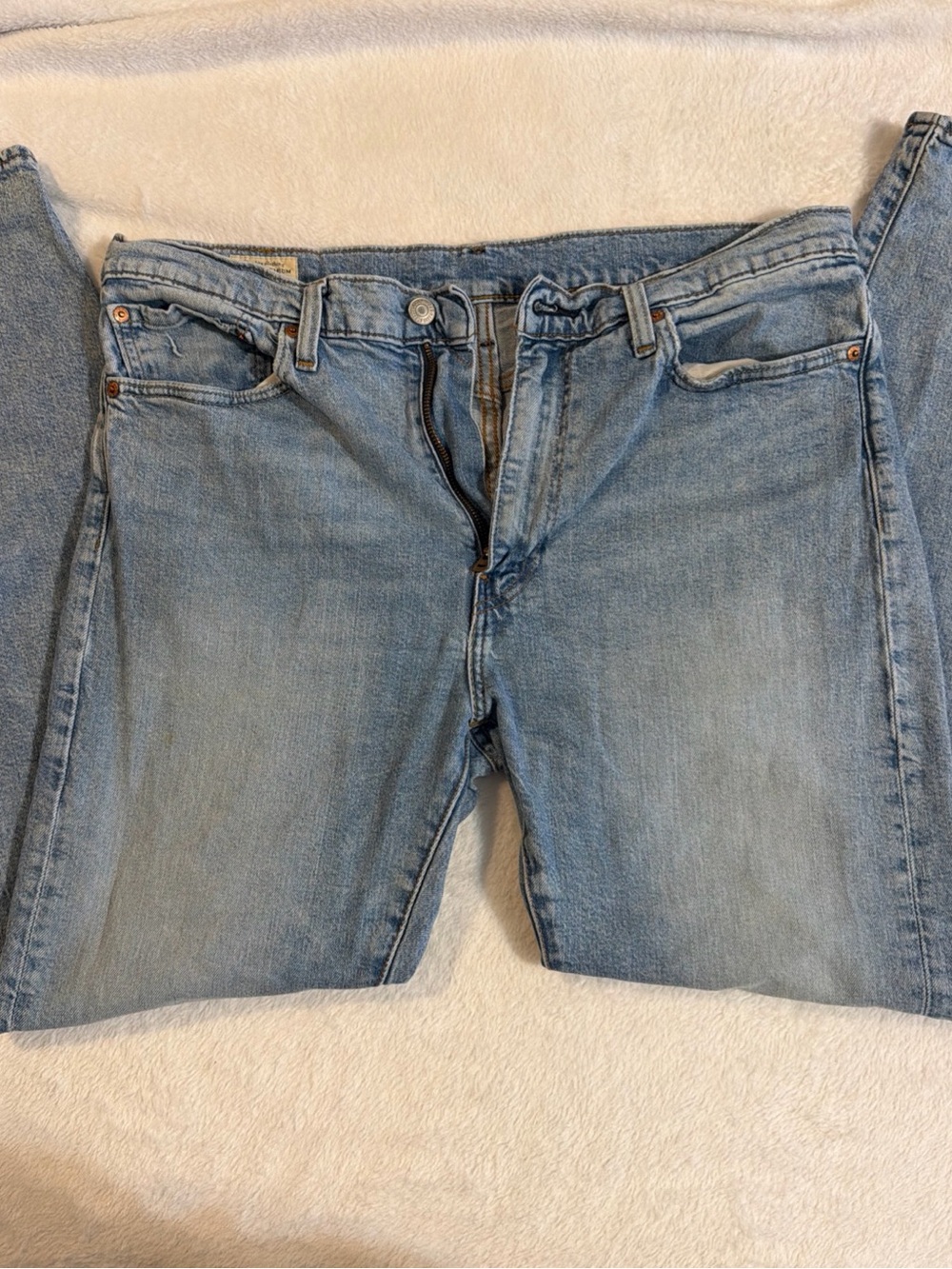 Levi's 510 Men's Faded Blue Skinny Jeans light wash